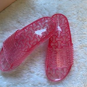 Chinese Laundry Glow Up Pink Slides